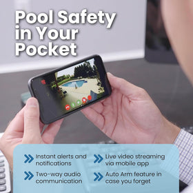 SwamCam keypad mounted for quick control and setup.
