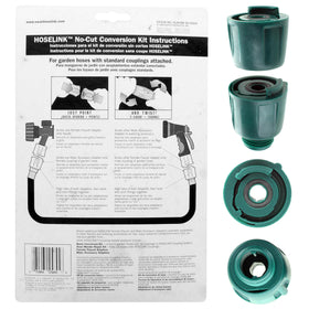 Swan hose compatibility for 5/8 and 1/2 inch hoses ensures simple connections.