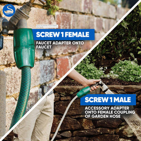 Swan outdoor water flow control for precise irrigation adjustments.
