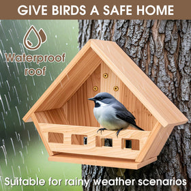 SWANGSA roof detail shows waterproof coating for rainy seasons.