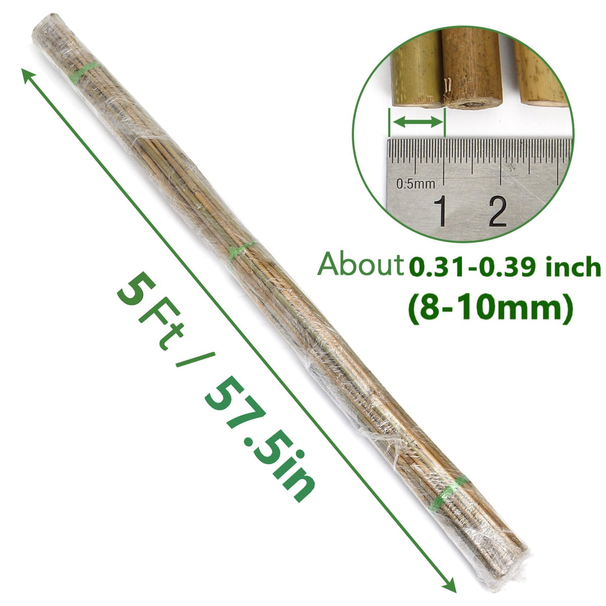 SWANGSA bamboo stakes outdoor use for trellises and climbing plants