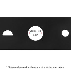 SWAPARTS 33313250 broader mowing surface for even cuts