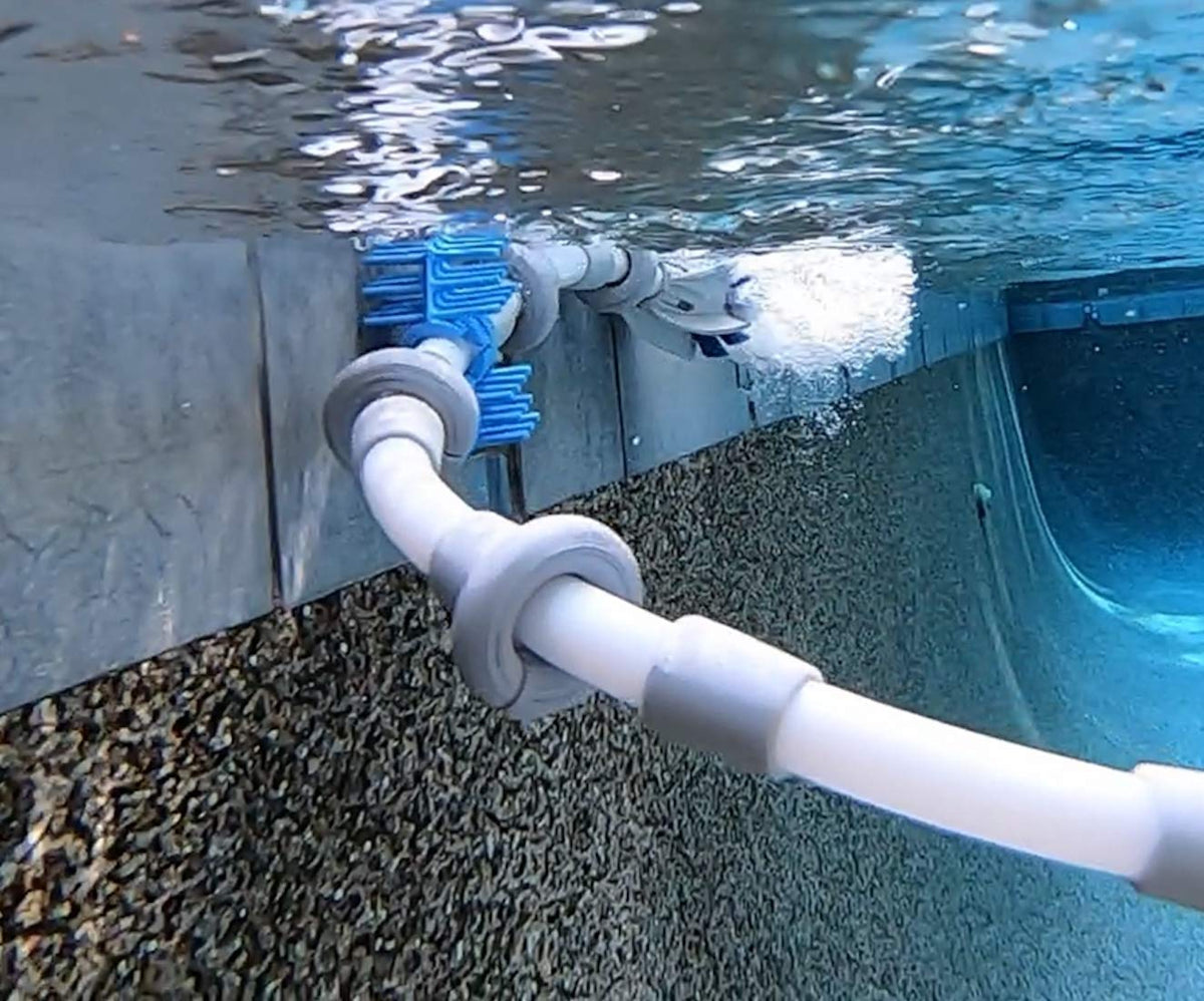 Swasher Polaris tail sweep hose compatible with 9/16 inch tail sweep cleaners.