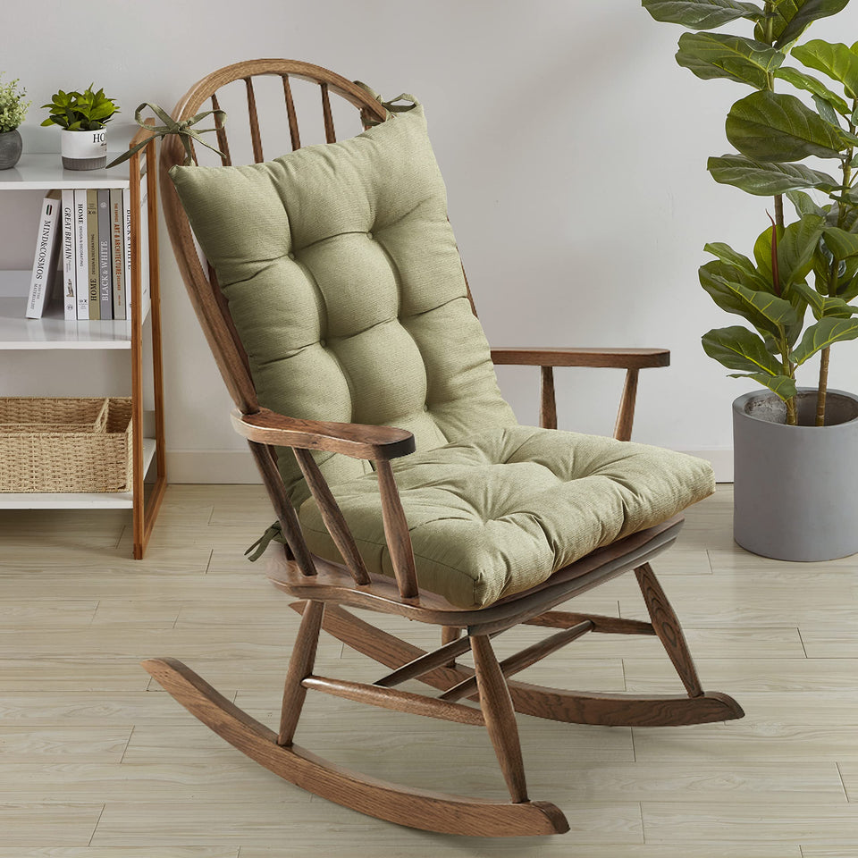 Sweet Home Collection upper rocking-chair cushion for plush, supportive seating