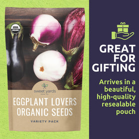 Sweet Yards non-GMO certified organic seeds for mindful gardens