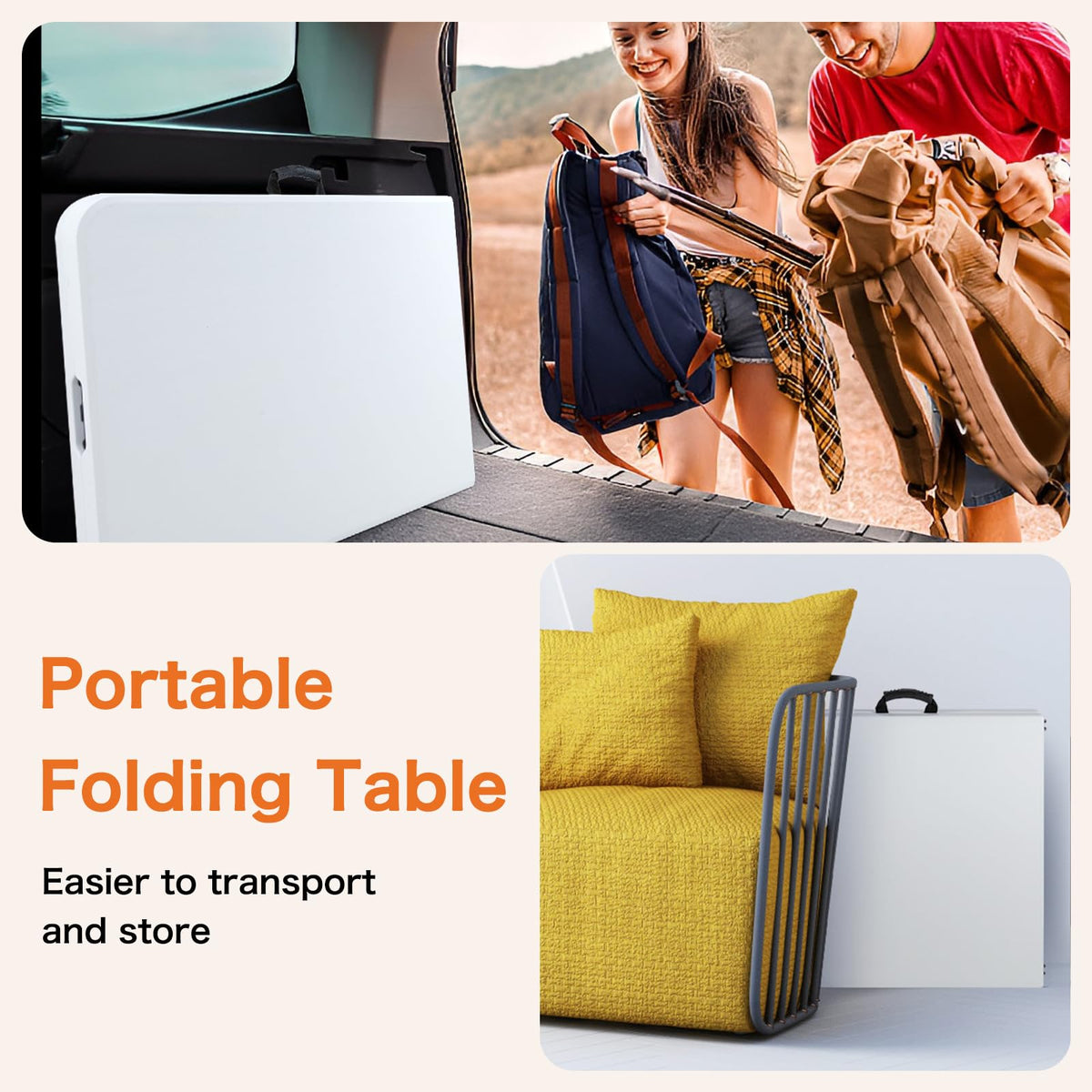 Sweetcrispy waterproof HDPE tabletop resists spills for outdoor dining.