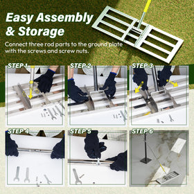 SWELGO extended pole delivers reach from 52 to 78 inches