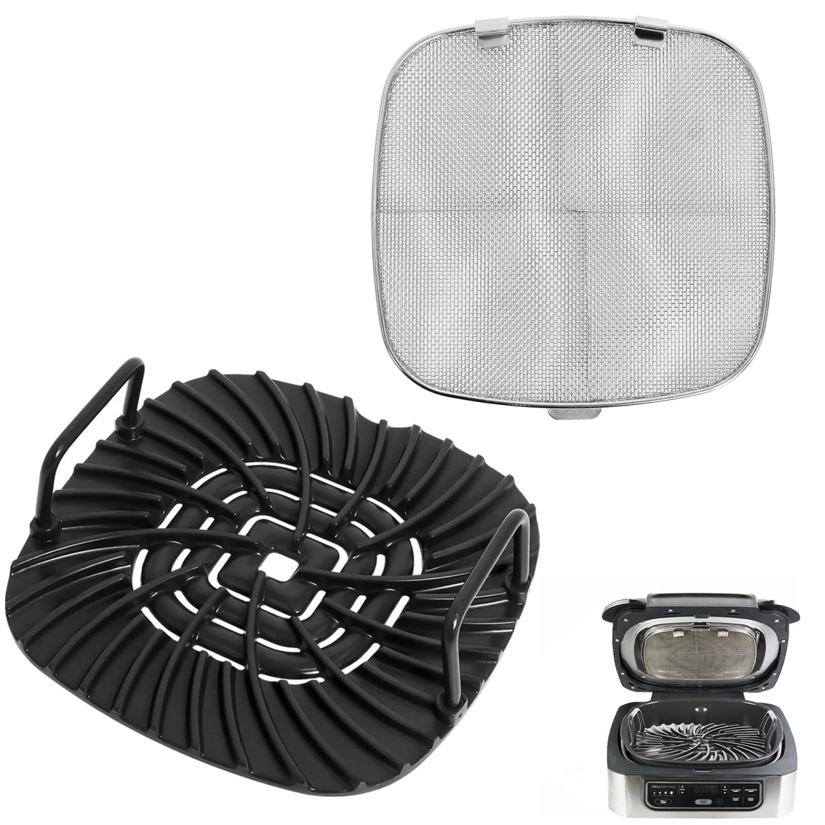 Swess grill grate for Ninja AG301 delivers even searing and easy cleanup
