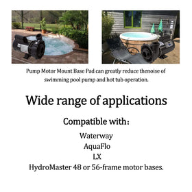 Swess pool pad compatibility with Waterway AquaFlo LX and more