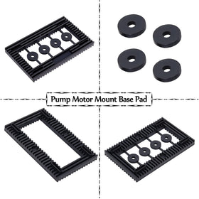 Swess rubber mount pad 4W x 6-1/2L fits most bases