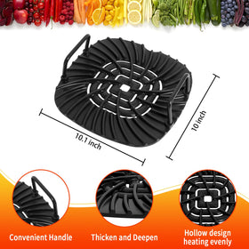 Swess splatter shield for Ninja AG301 reduces cooking splatter