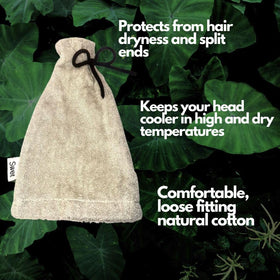 Swet Sauna Hat soft cotton fabric for comfortable wear