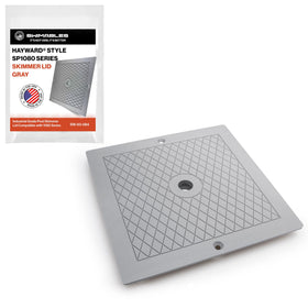 Swimables 10-inch gray skimmer lid fits Hayward 1082 series.