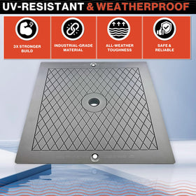 Thick 30% more material for longer-lasting durability.