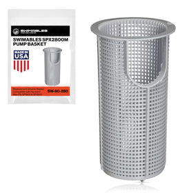 Swimables SPX2800M pump basket close-up showing premium fit and durable construction.