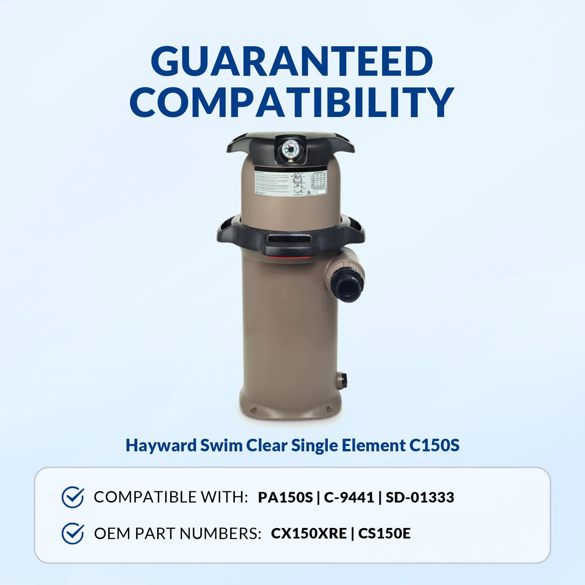 Swimara drop-in seal design ensures leak-free setup with no tools needed.