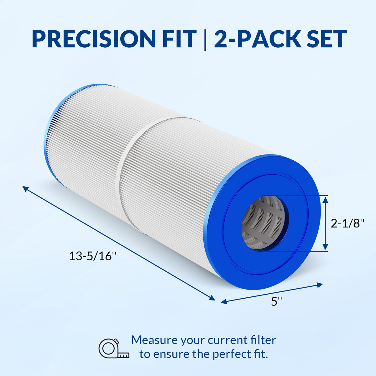 Swimara Jacuzzi J-200 compatible filter close-up showing precise fit.