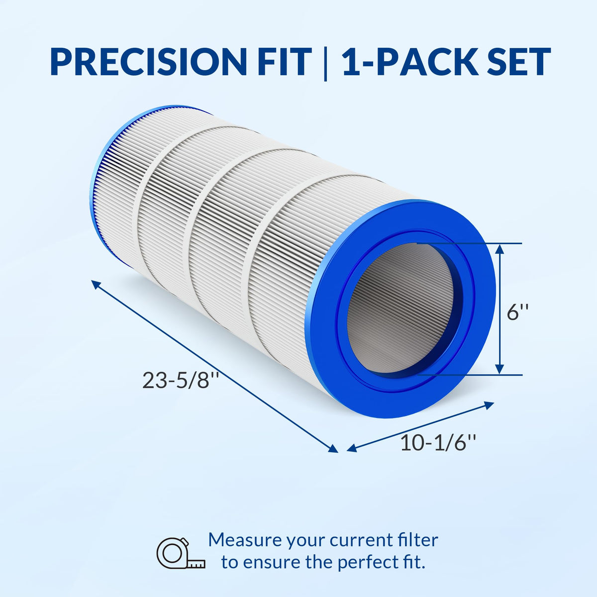Swimara Pro Series cartridge aligned with CCRP100 for reliable sealing and flow