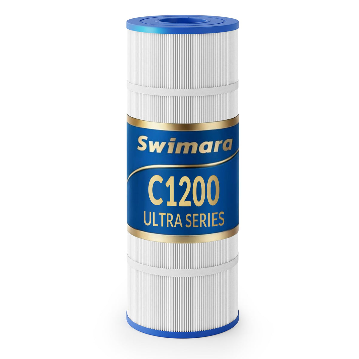 Swimara Ultra Series filter cartridge top view showing direct drop-in compatibility for Hayward units
