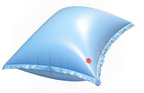 Swimline HydroTools air pillow center space prevents debris build-up and water pooling.