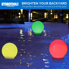Swimline Hydrotools durable materials resist pool chemicals and weather.