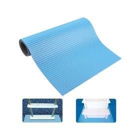 SwimLine HydroTools ladder mat under ladder offers liner protection and stability.