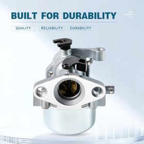 Sworwin carburetor installed on mower illustrates easy installation and steady operation.