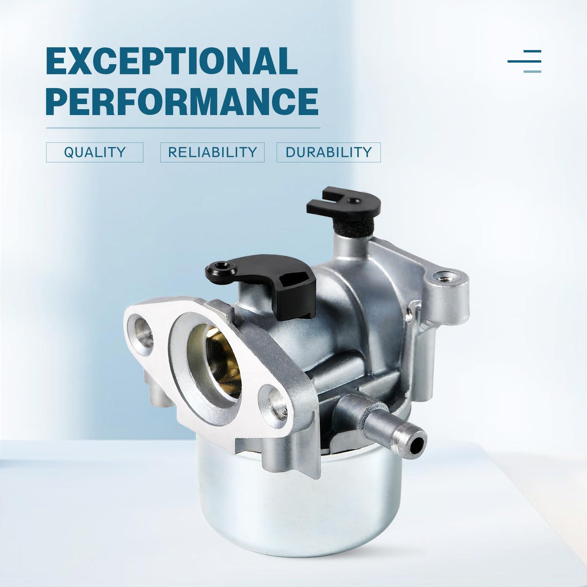Sworwin carburetor compatible with Troy-Bilt and Craftsman models offers flexible compatibility.