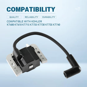 Durable coil construction by Sworwin withstands harsh mower conditions and vibrations.