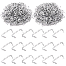Swpeet hog rings 1000pc kit contents for upholstery projects.