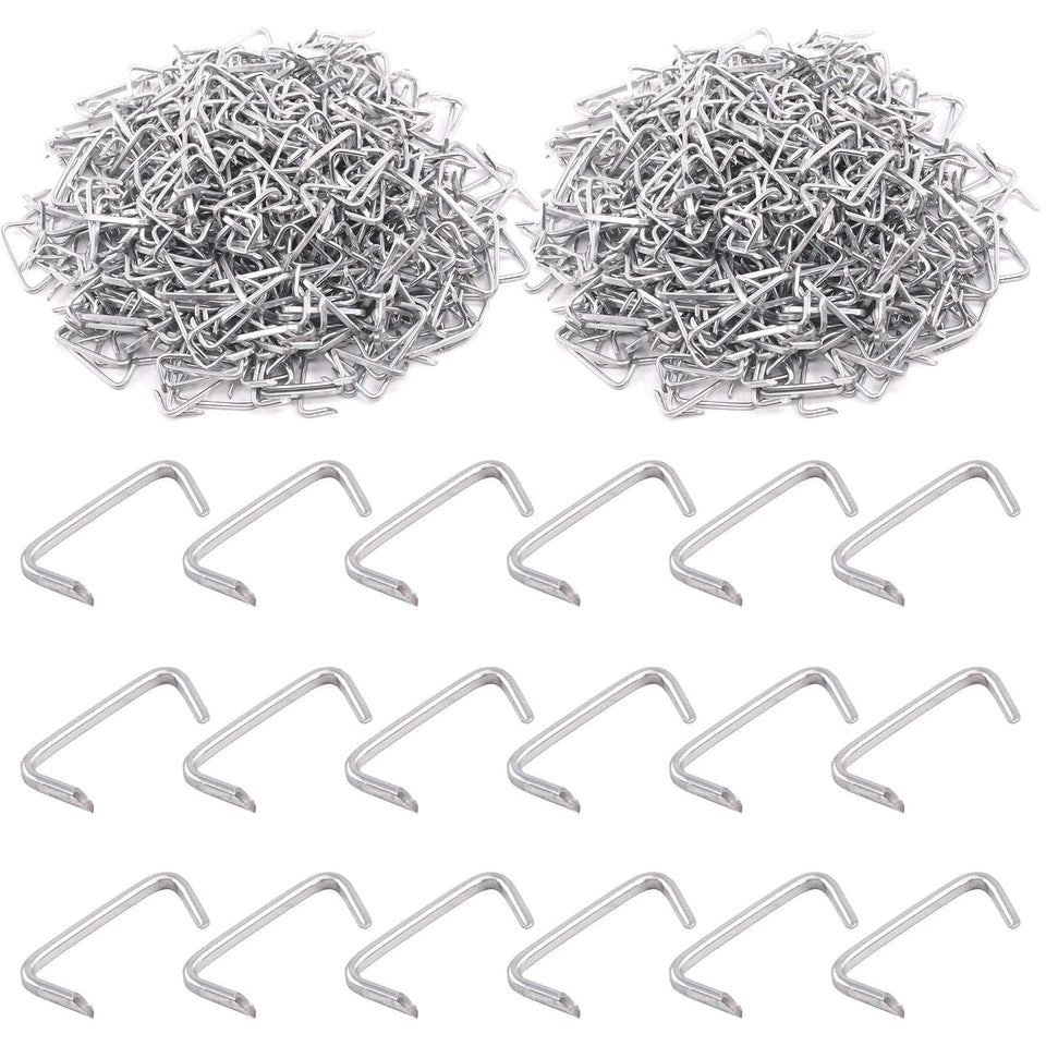 Swpeet hog rings 1000pc kit contents for upholstery projects.