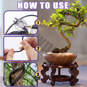 Swpeet 110mm bonsai wire cutter for clean cuts.