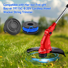ABS and nylon construction emphasizes durability for frequent yard work