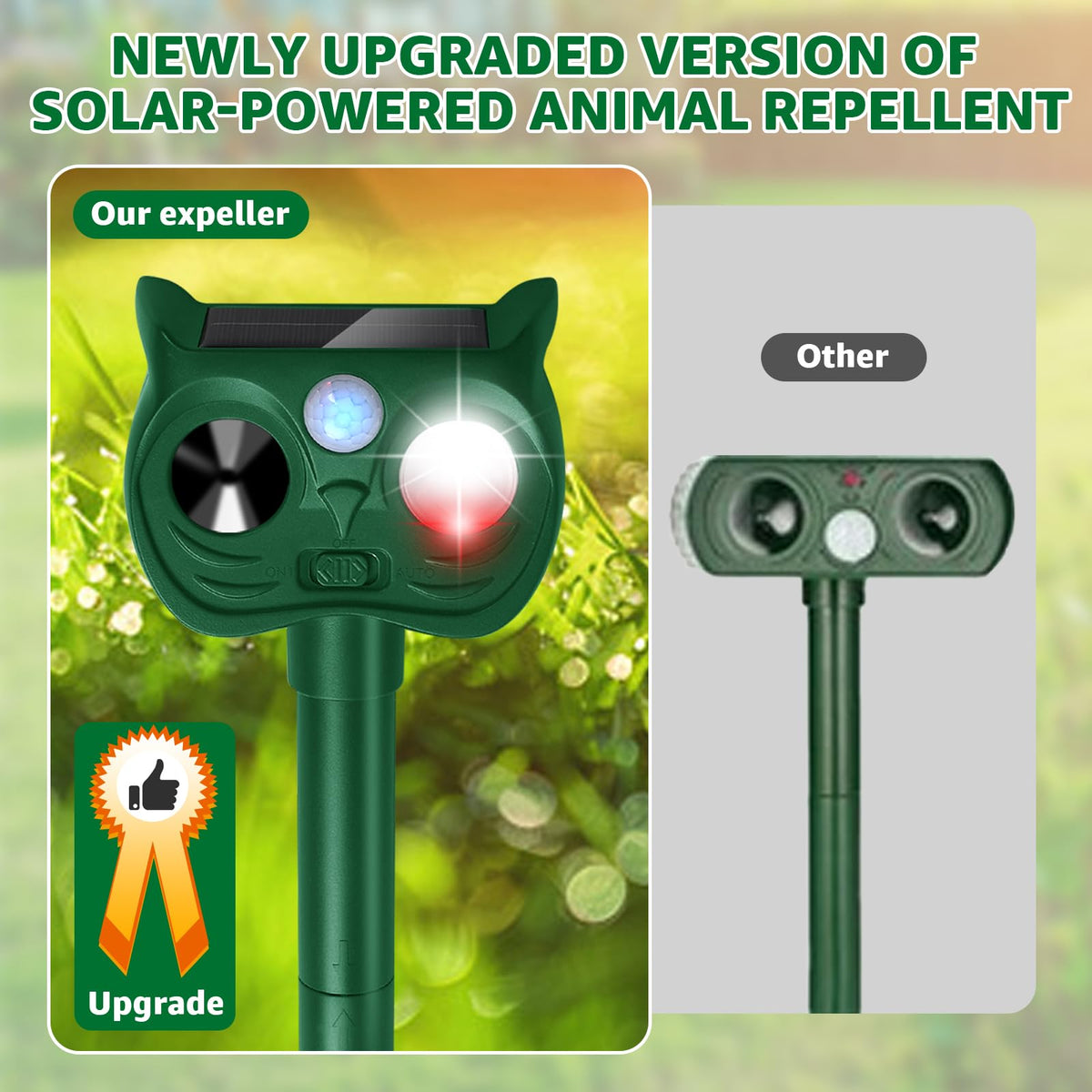 Sxaze two-pack provides durable outdoor yard protection