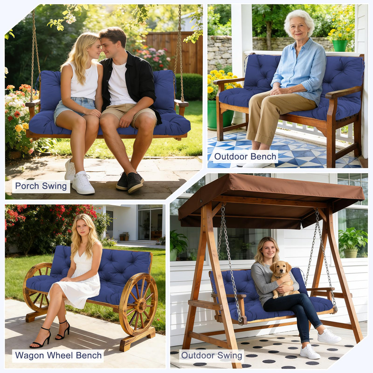 SXBFHGH easy care cushions simplify cleaning and maintenance.