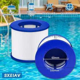 SXEIAV threaded design helps prevent debris from reaching the pump and heater.