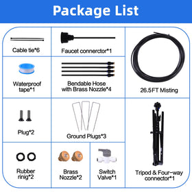 SXJINGLIMY portable mister ideal for camping and backyard gatherings