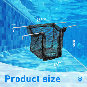 Sxkxm debris net aluminum frame adds strength during seasonal pond cleaning