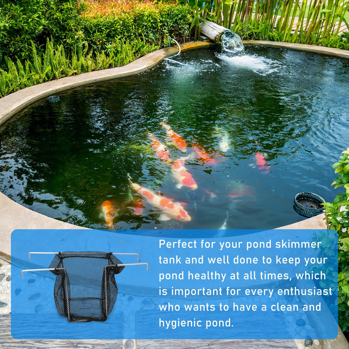 Wear-resistant materials extend the net’s usable life outdoors