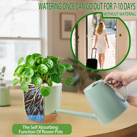 Sxueg durable planter suitable for indoors or outdoors with modern appeal.