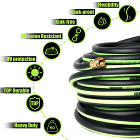 Syeenify versatile hose suitable for garden care and car washing.