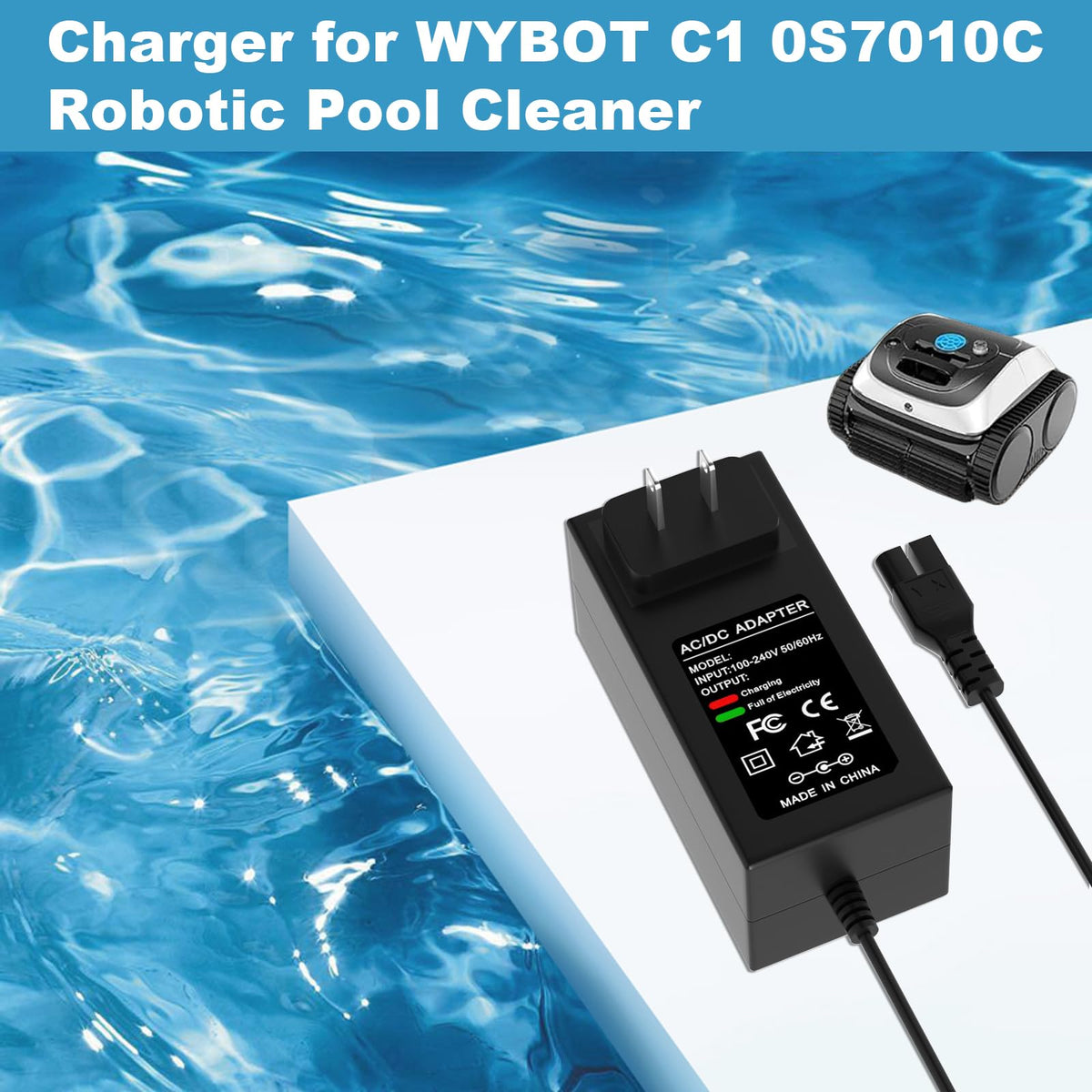 SYFLYH 25.2V charger with IC protection for safer use.