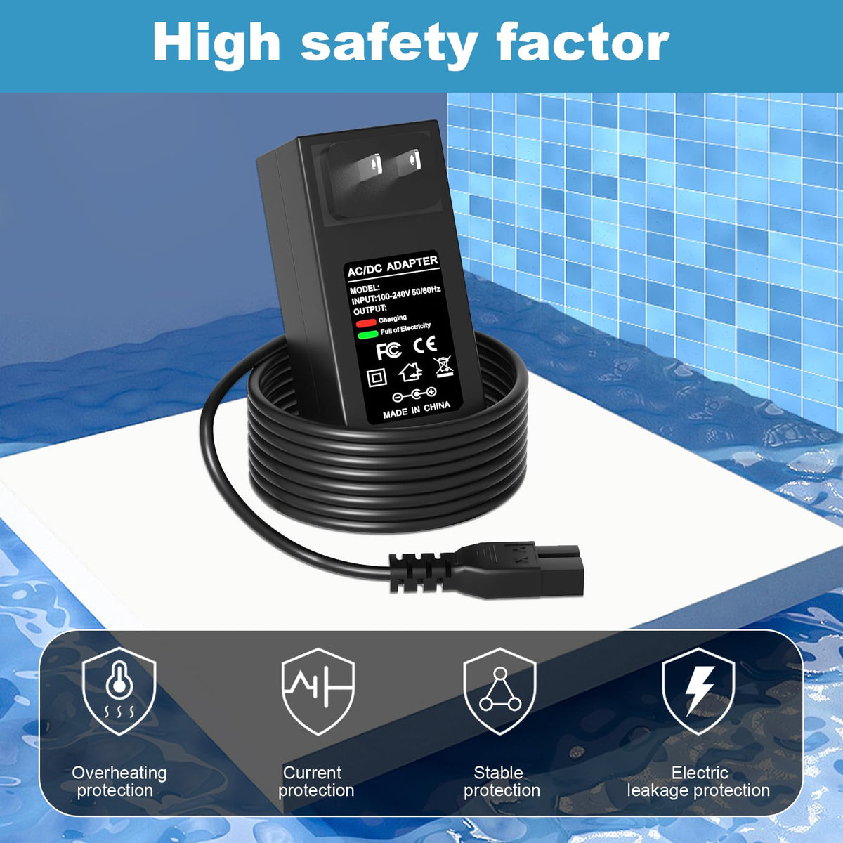 SYFLYH charger with pure copper core for longer life.