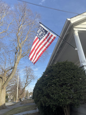 SYII commemorative flag suitable for home, business, or community events.