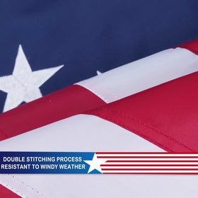 SYII patriotic collector flag ideal as a gift or display.