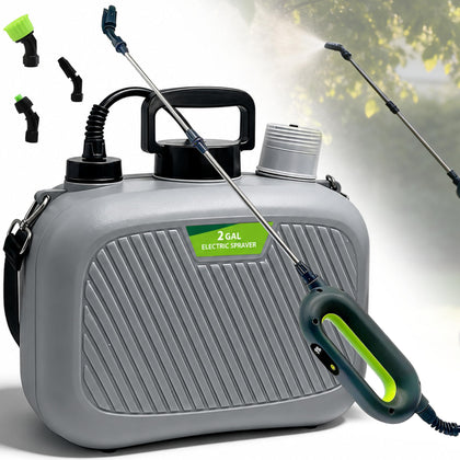 SYITCUN 2-gallon sprayer tank demonstrates wide coverage per fill for large lawns.