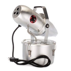 Sylvan Silver Bullet Pro fogger front view, compact and versatile for indoor or outdoor use.