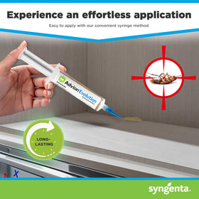 Syngenta Evolution premium and regular plungers enable clean, mess free application