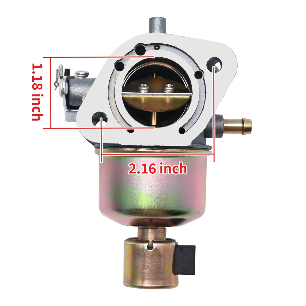 SYOWADA 15004-0986 carburetor side view highlighting compact design for easy installation