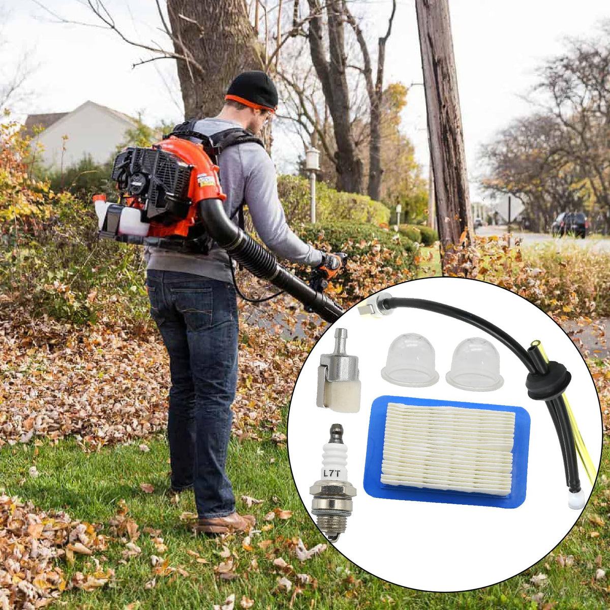 SYOWADA A226000032 Echo backpack blower with tune-up kit for maintenance